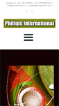 Mobile Screenshot of phillipsindia.com